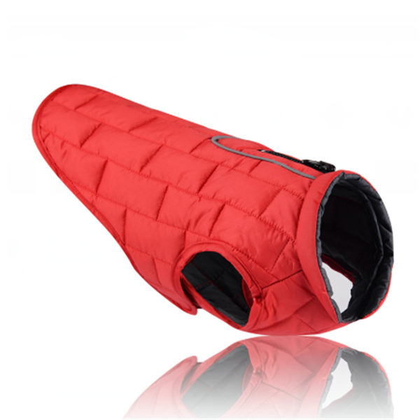 Zweifarbig karierte Hundekleidung